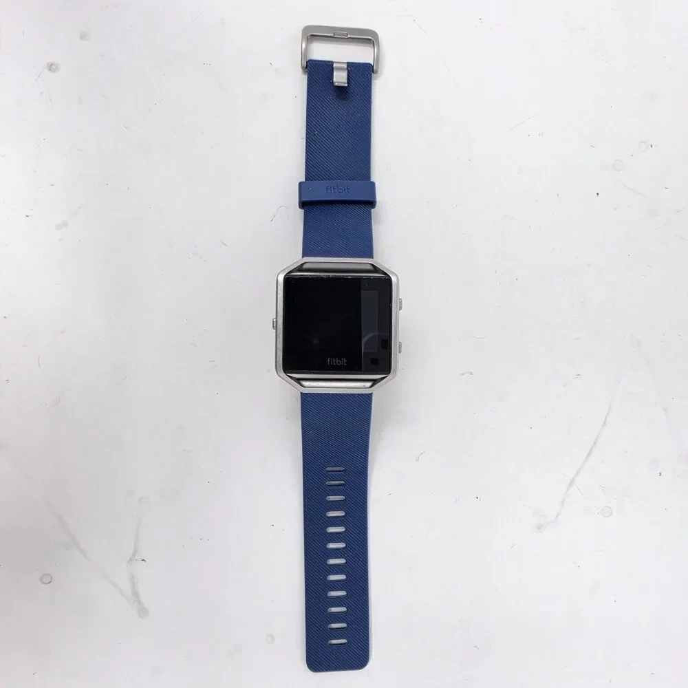 Fitbit Blaze Smart Fitness Watch Large FB502SBKL with Box Paperwork Tested Works